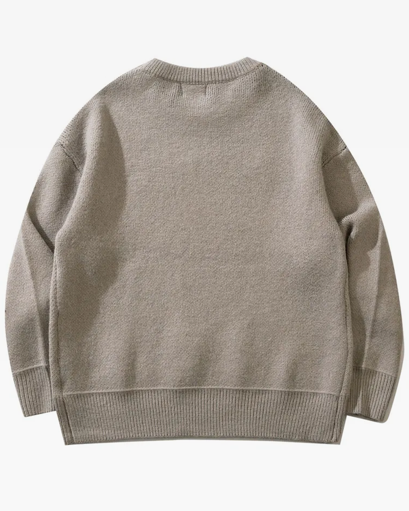 Doberman Print Sweater