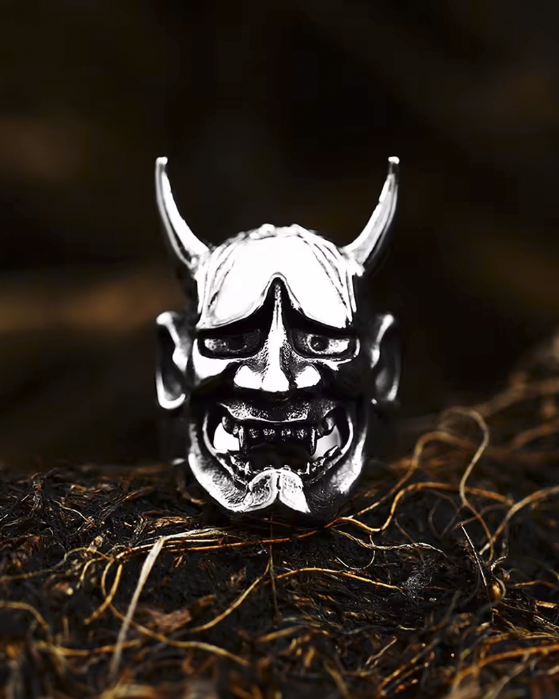 Oni Mask Ring