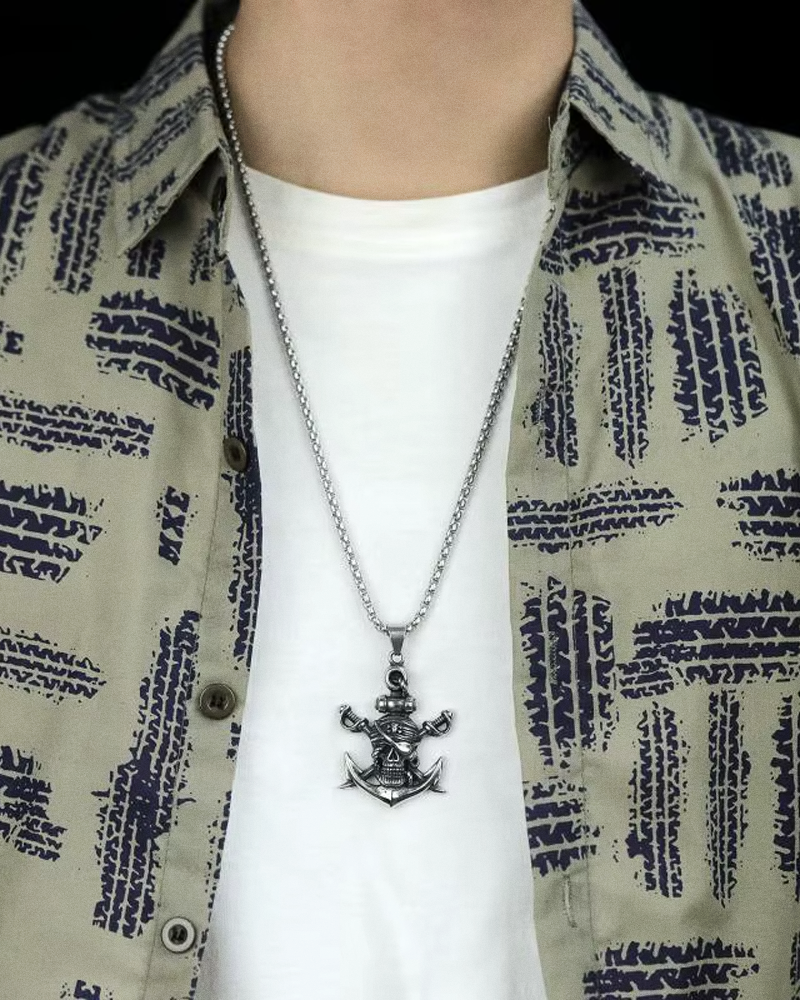 Pirate Skull Necklace