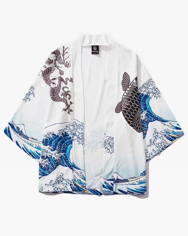 Wave Kimono Cardigan