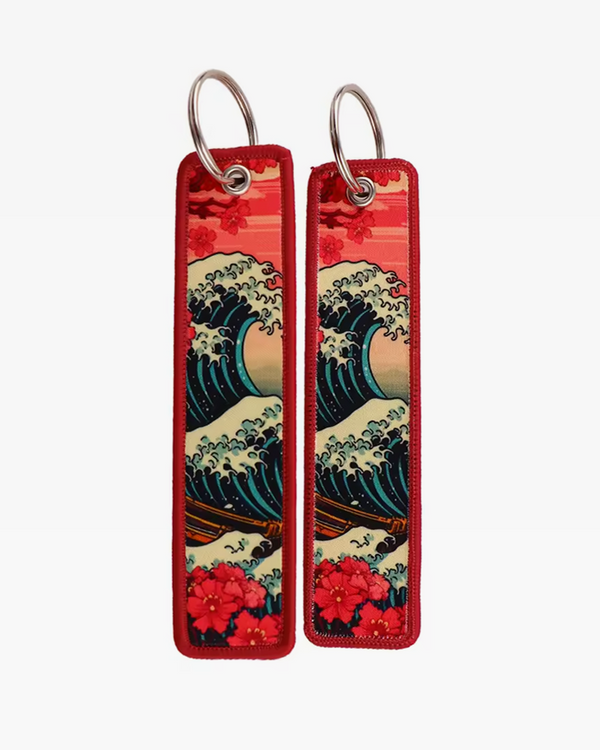 Great Wave Keychain