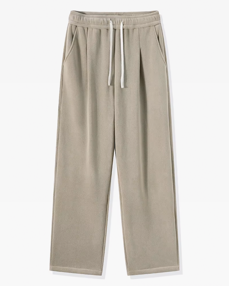 Straight Leg Fleece Sweatpants