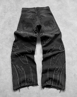 Y2K Black Baggy Jeans