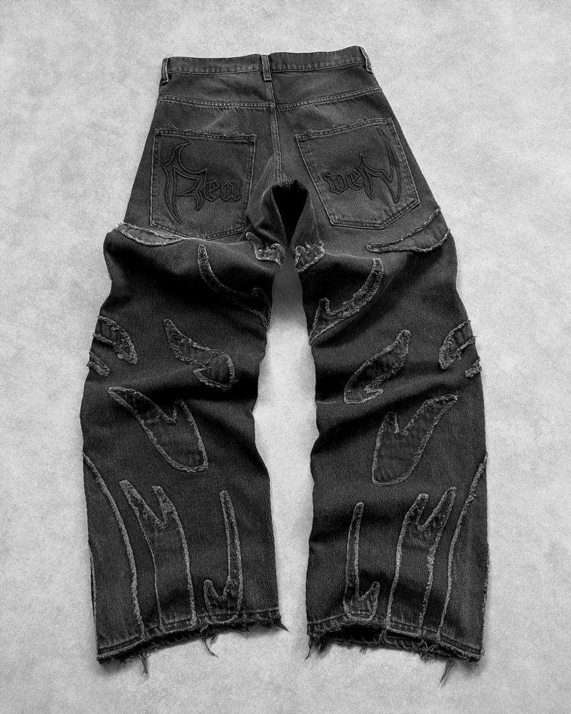 Y2K Black Baggy Jeans