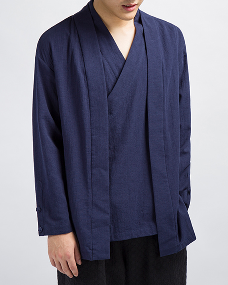 Linen Kimono Top