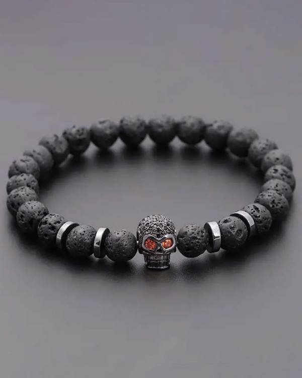 Skull Bead Bracelet
