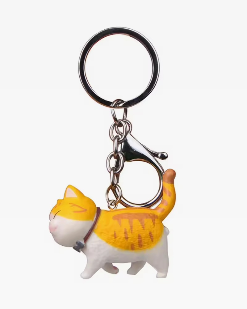 Cute Cat Keychain