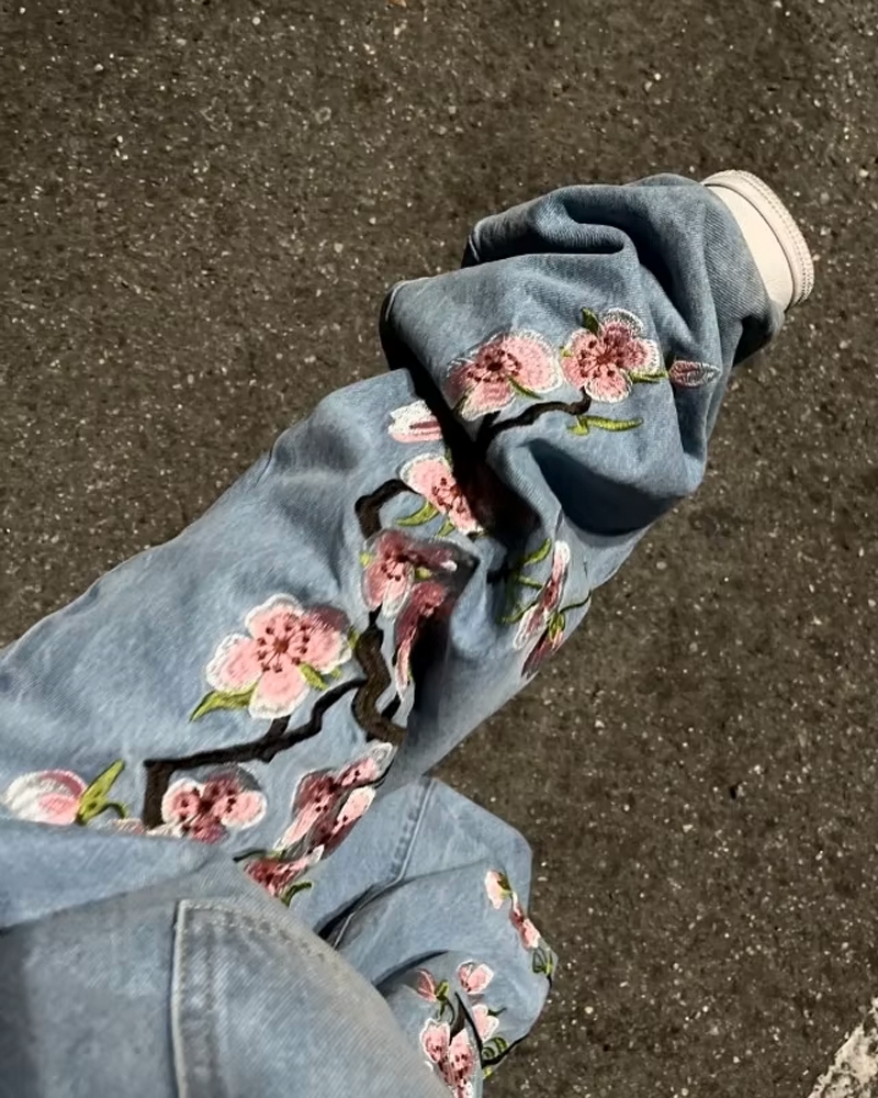 Cherry Blossom Jeans