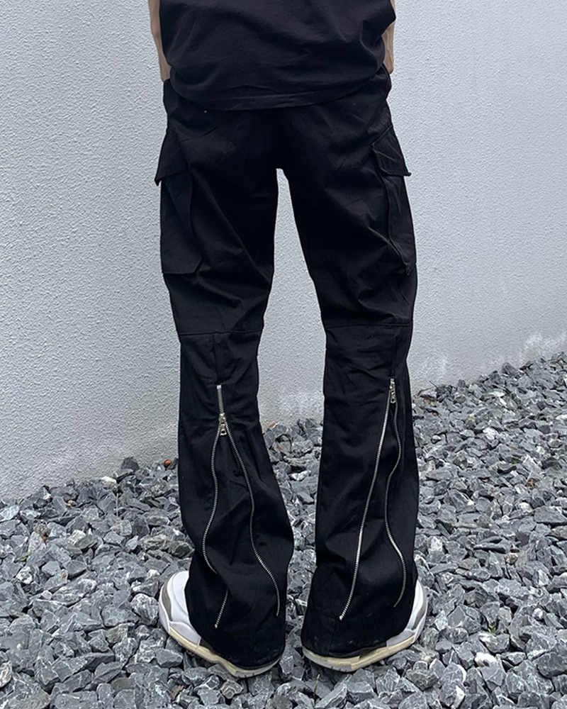 Men's Black Cargo Pants