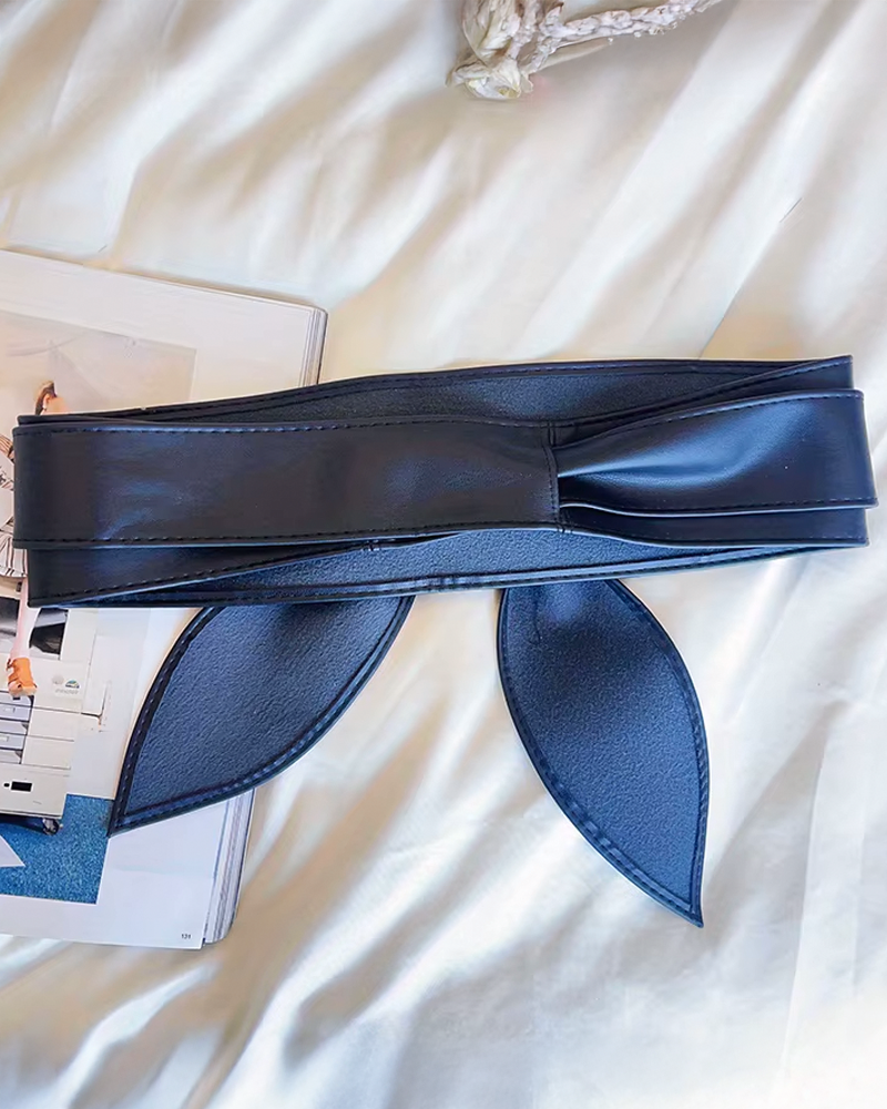 Leather Obi Belt