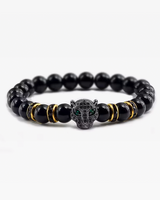 Leopard Bead Bracelet