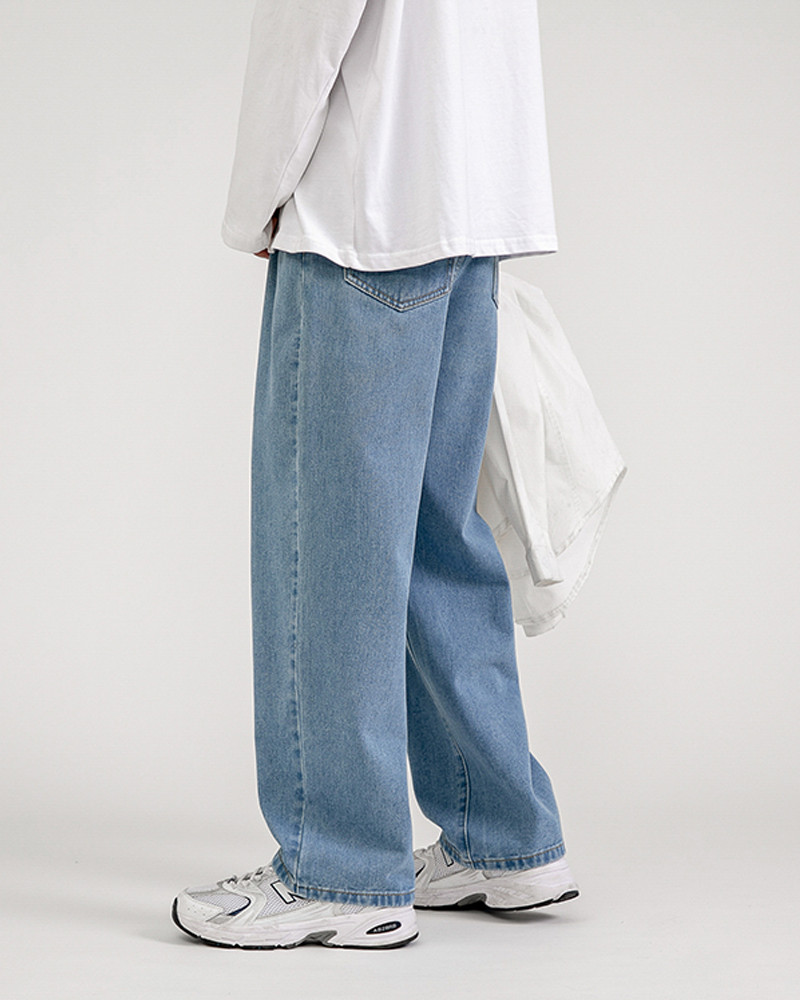 Blue Baggy Jeans