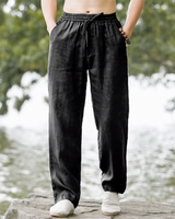 Linen Beach Pants Mens