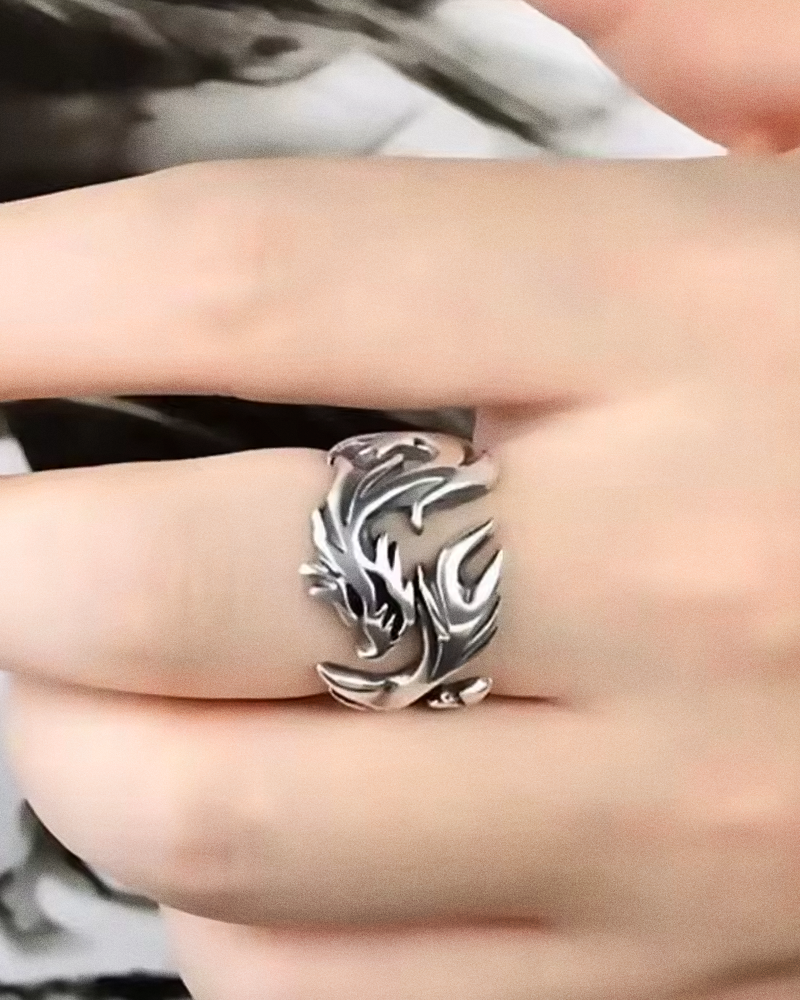 Flame Dragon Ring