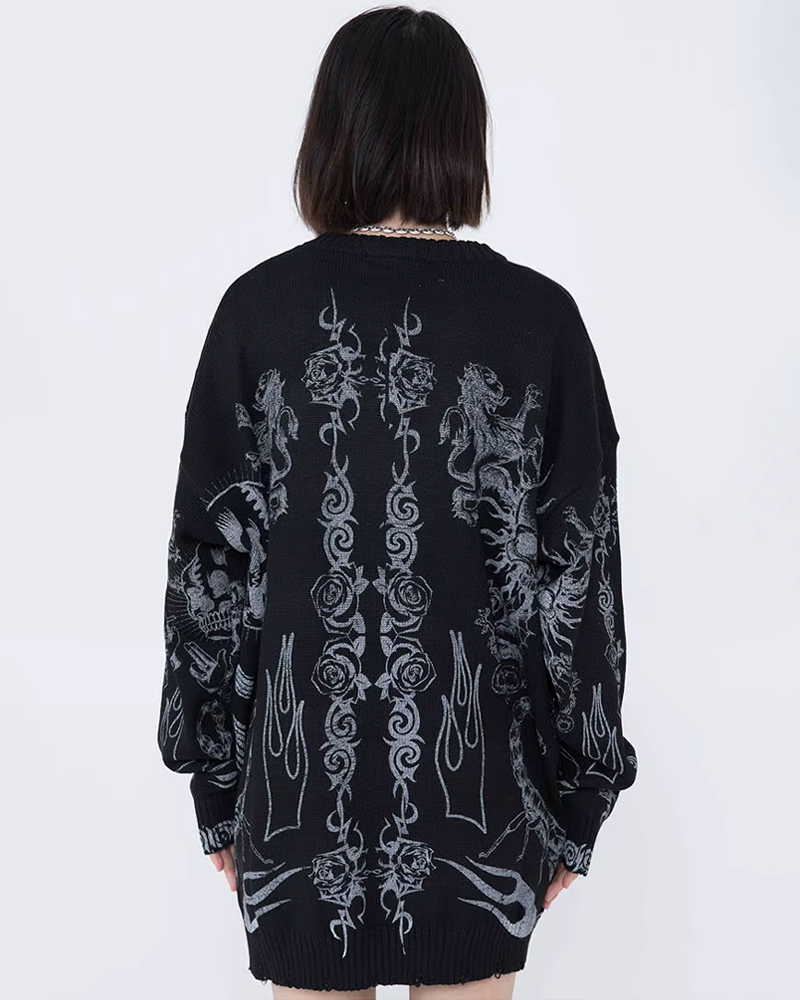 Gothic Knit Sweater