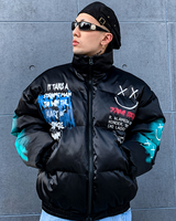 Graffiti Puffer Jacket