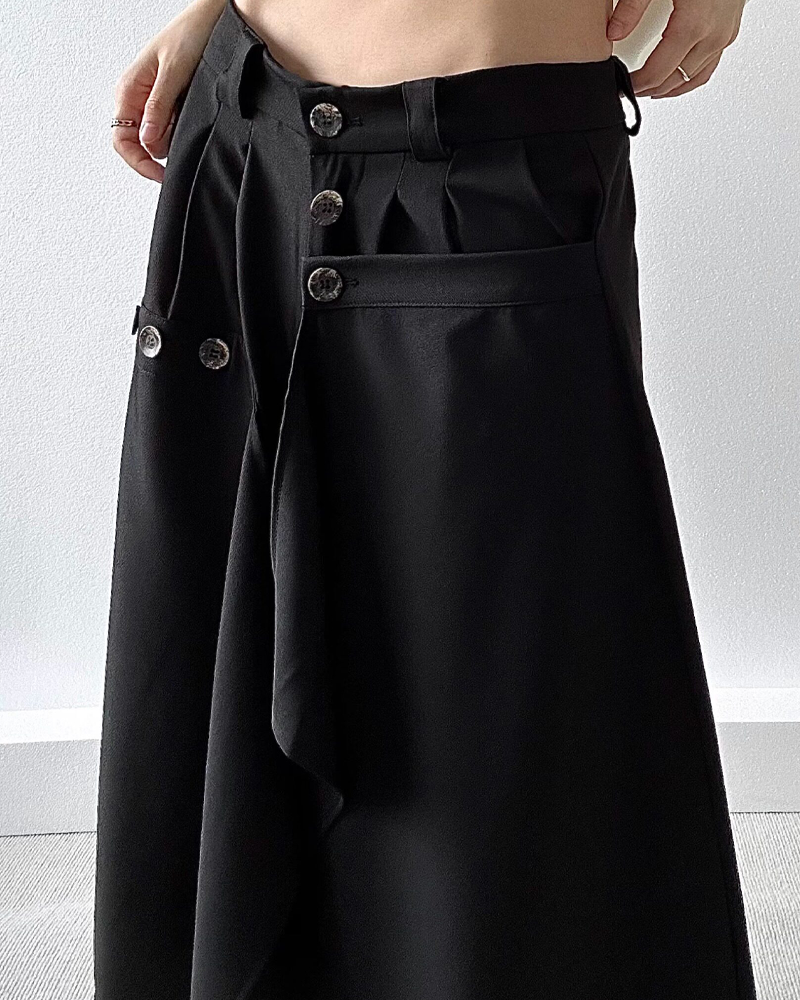 Black Hakama Pants