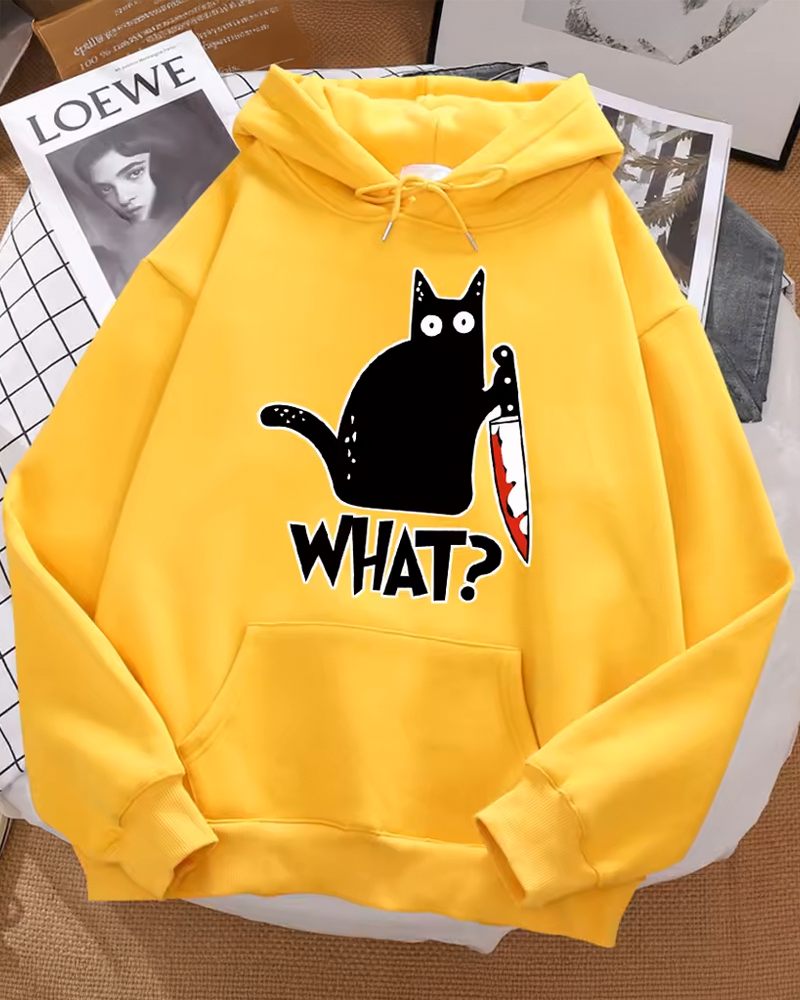 What Cat Hoodie