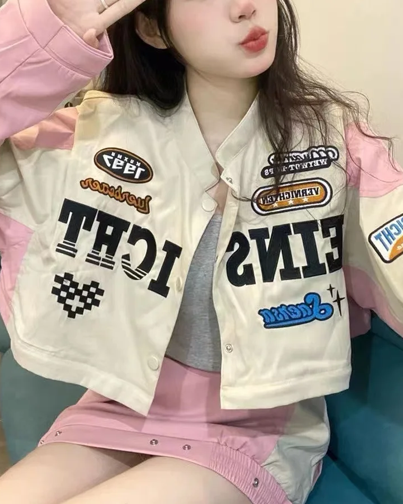 Pink Racing Jacket