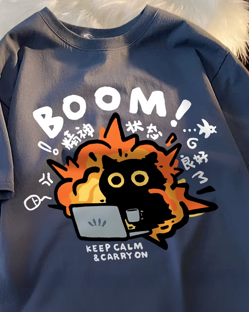 "BOOM" Cat Shirt