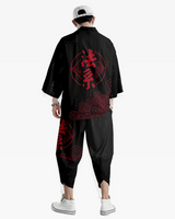 Red And Black Haori