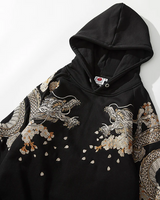 Dragon Embroidered Hoodie