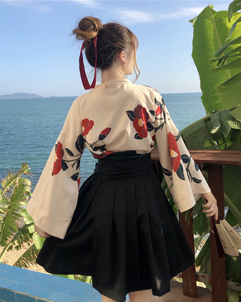 Floral Kimono