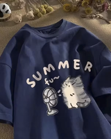 Summer Cat T Shirt