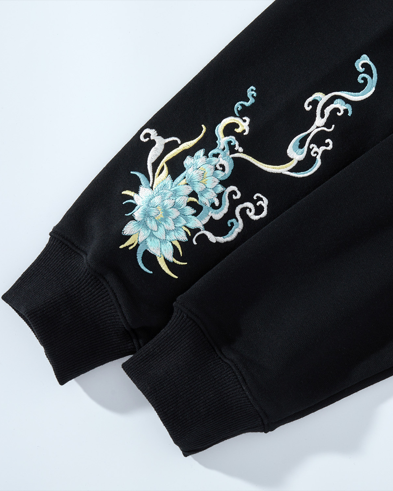 Dragon Embroidery Hoodie