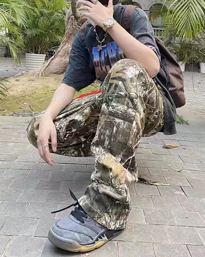 Men's Cargo Pants Camo