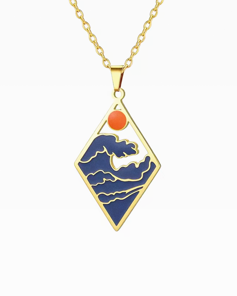 The Great Wave Necklace