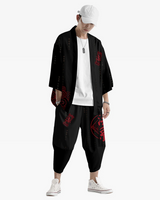 Red And Black Haori