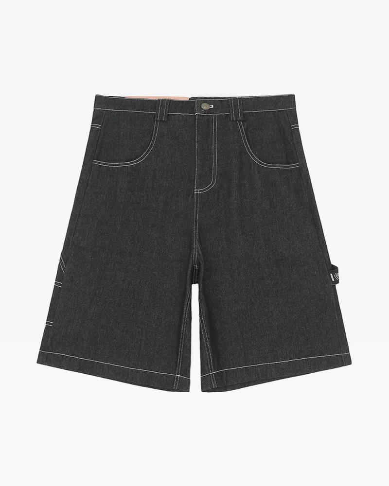 Black Baggy Shorts