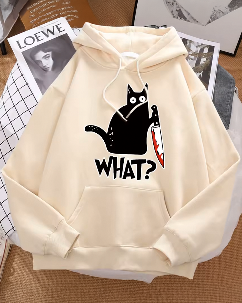 What Cat Hoodie