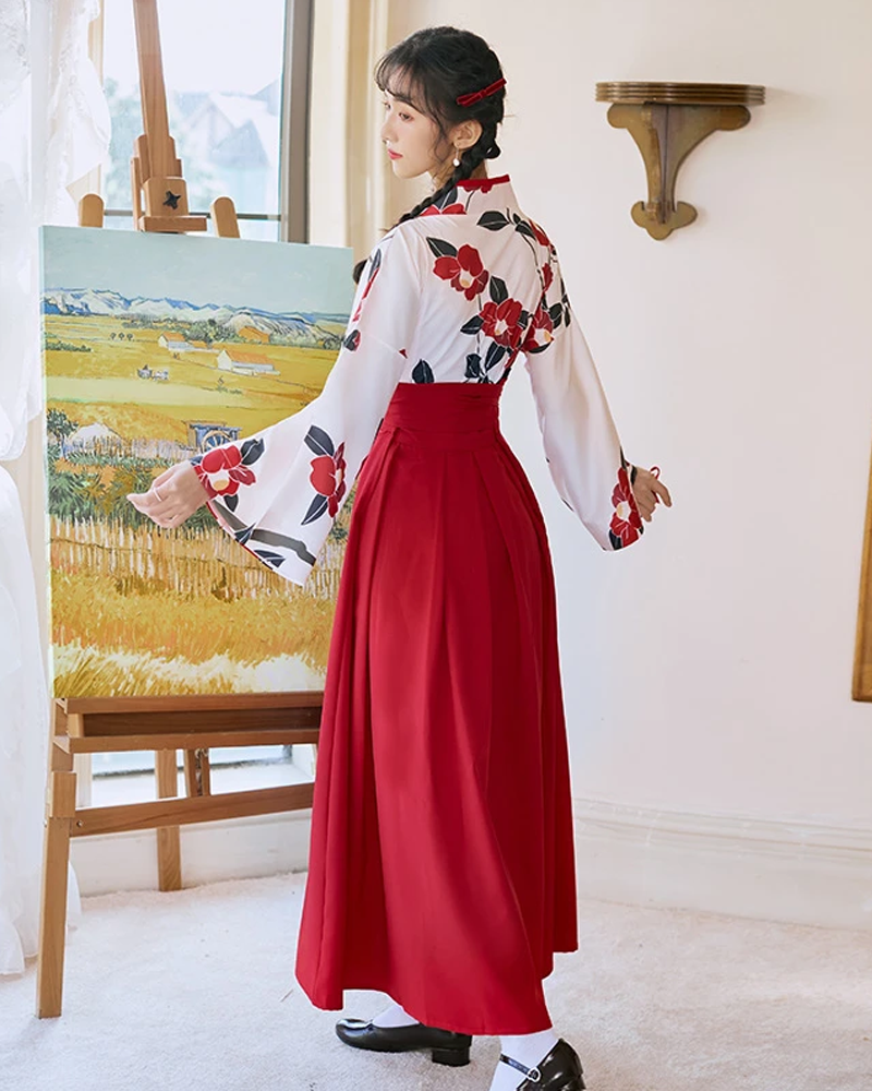 Womens Floral Kimono