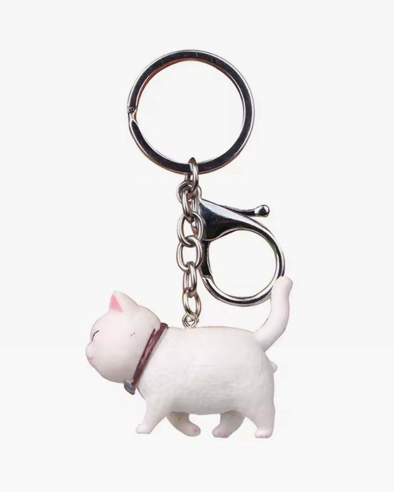 Cute Cat Keychain