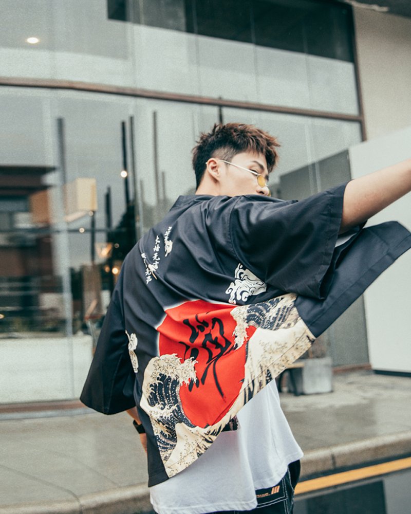 Japanese Kimono Jacket Men