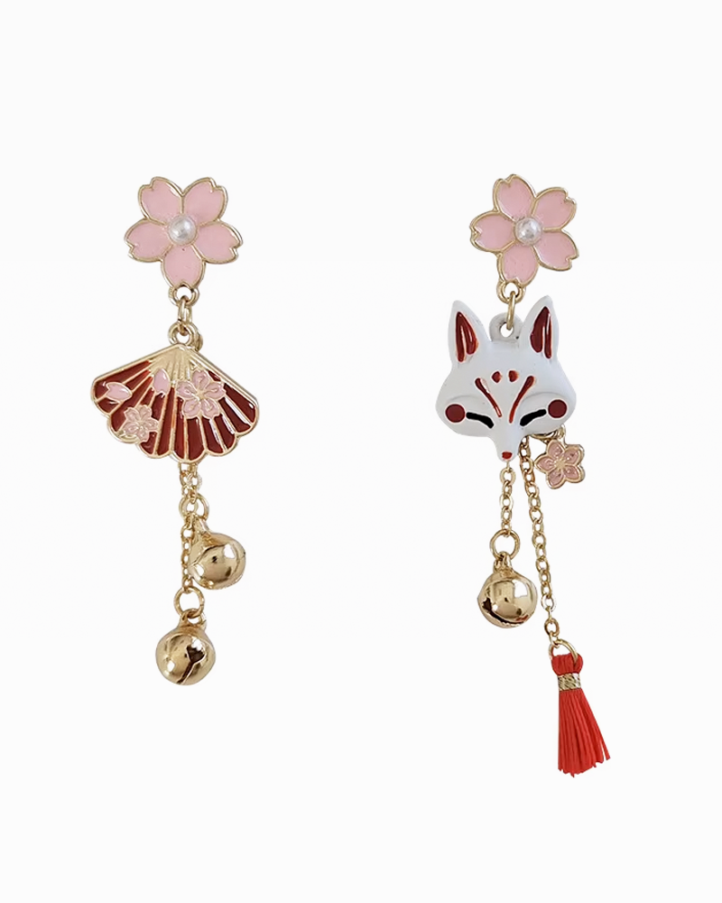 Japanese Earrings Female