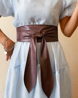 Leather Obi Belt