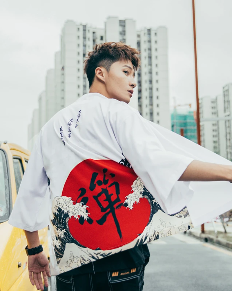 Japanese Kimono Jacket Men