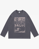 Japanese Long Sleeve T Shirt