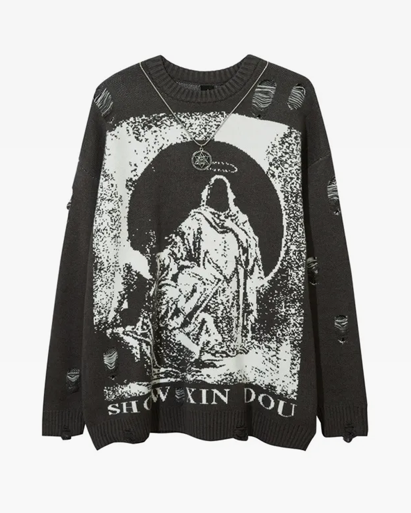 Grim Reaper Sweater