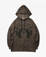 Angel Dark Print Hoodie