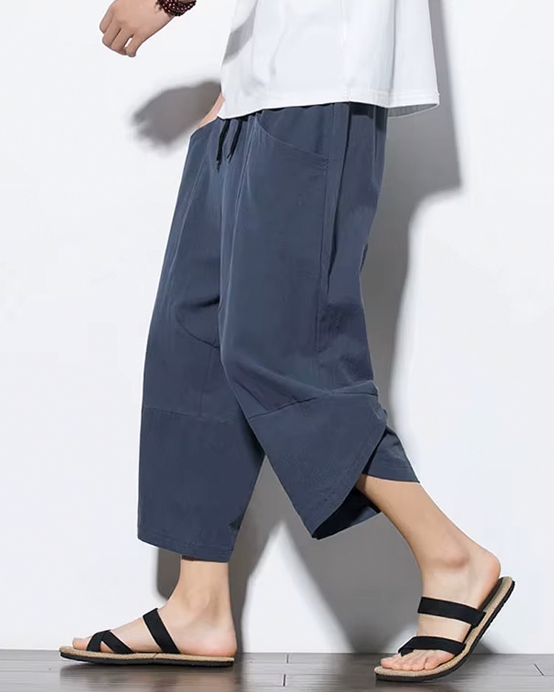 Japanese Cropped Pants