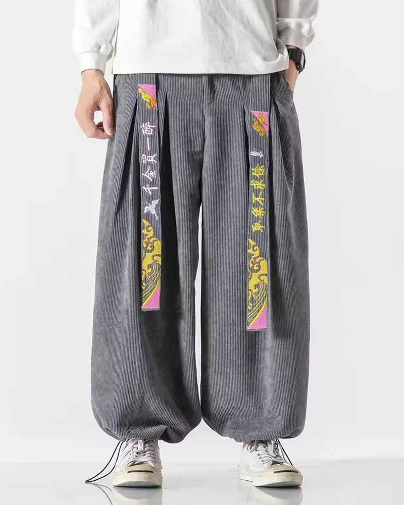 Corduroy Harem Pants