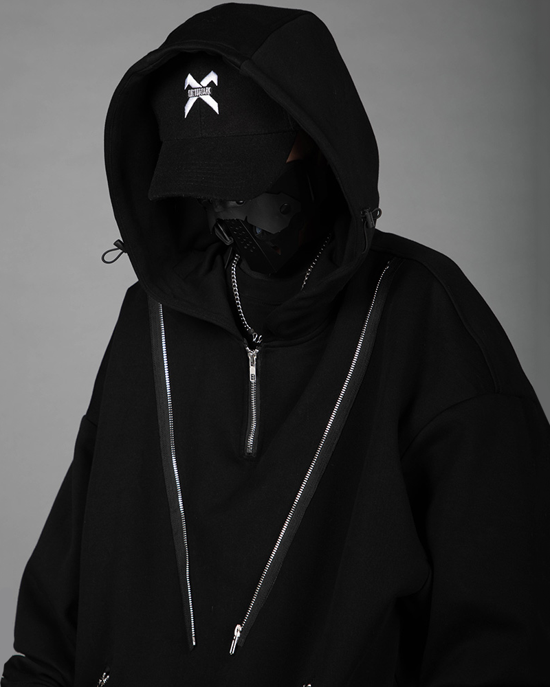 Cyberpunk Techwear Hoodie