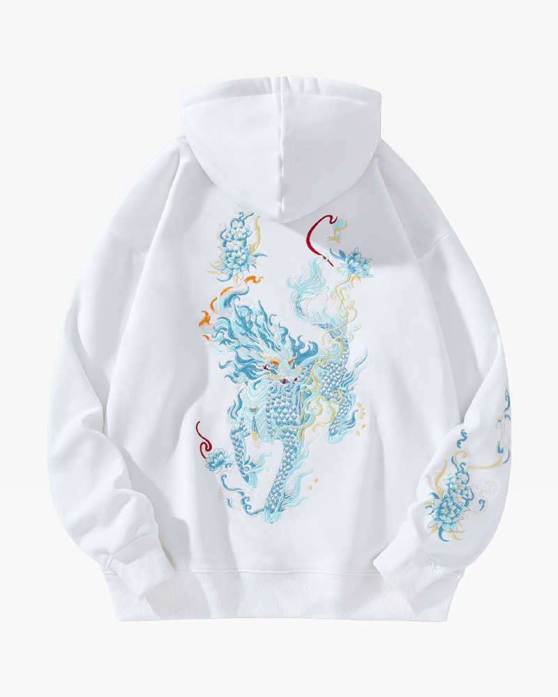 Dragon Embroidery Hoodie