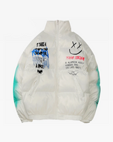 Graffiti Puffer Jacket