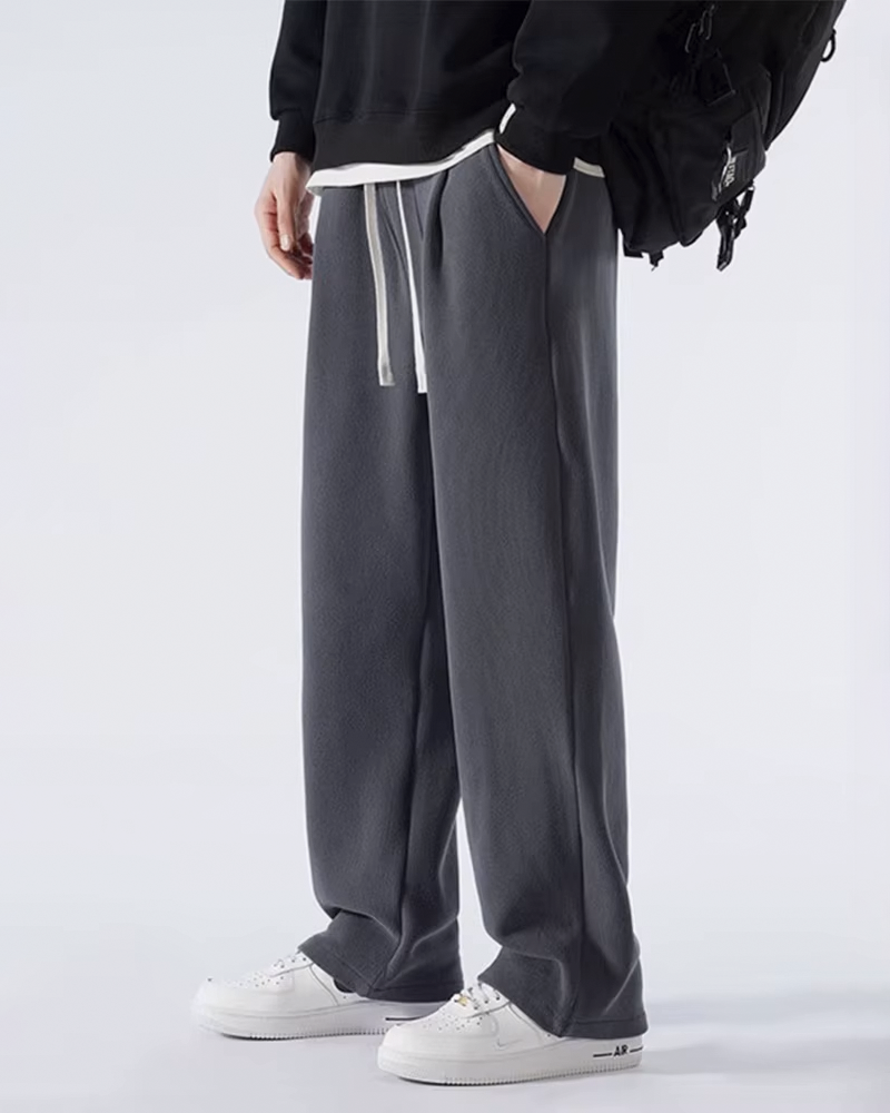 Straight Leg Fleece Sweatpants