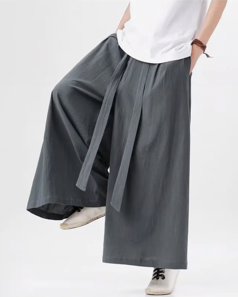 Wide Leg Japanese Pants